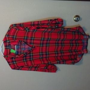 Womens flannel blouse